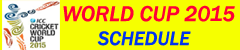 World cup 2015 schedule